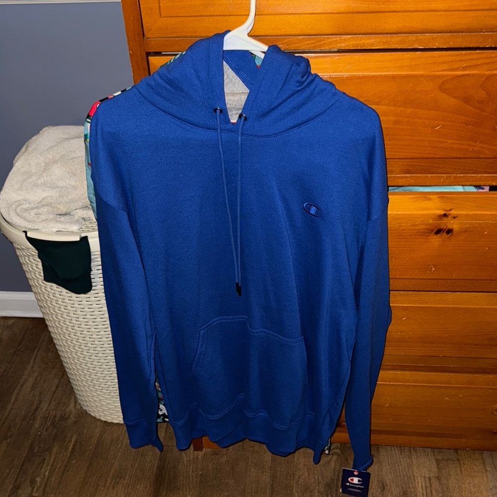 Champion Blue Hoodie